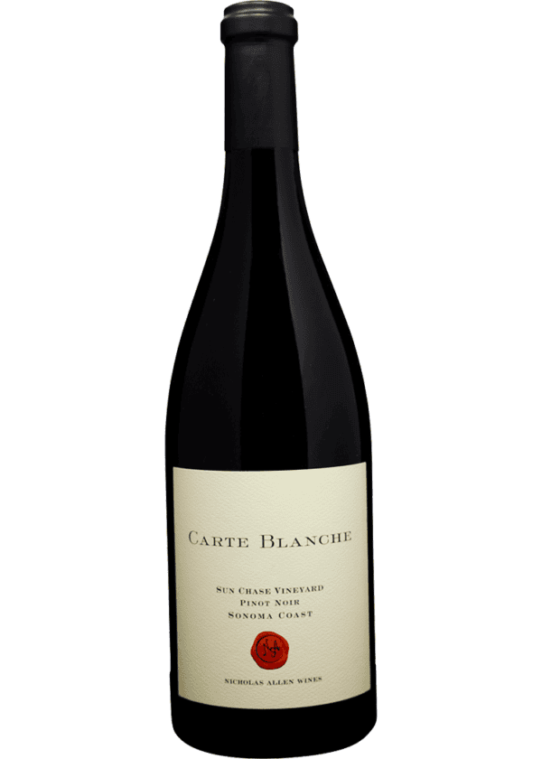 Carte Blanche Pinot Noir Sun Chase Vineyard Sonoma Coast