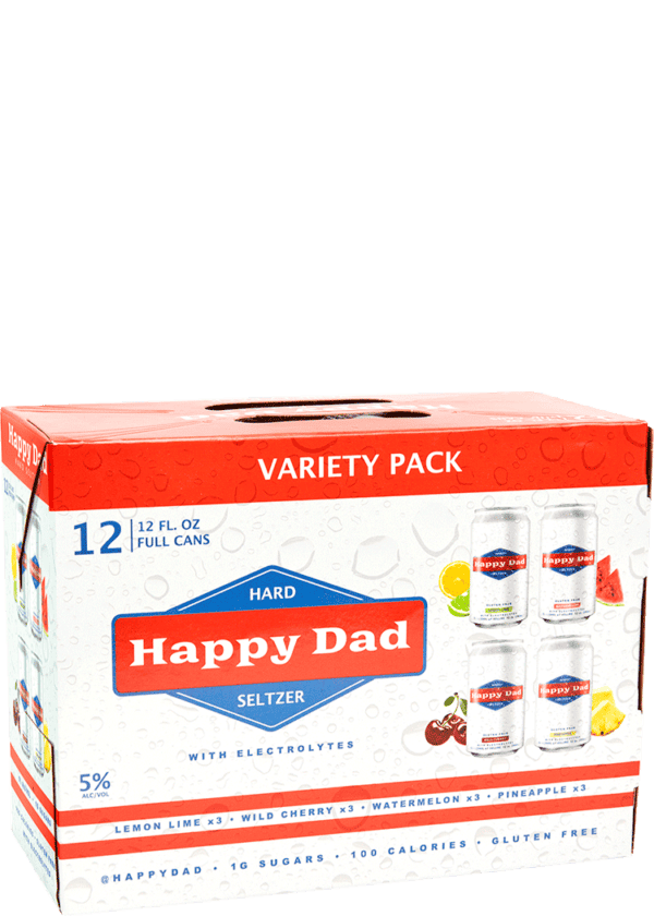 Happy Dad Hard Seltzer Variety