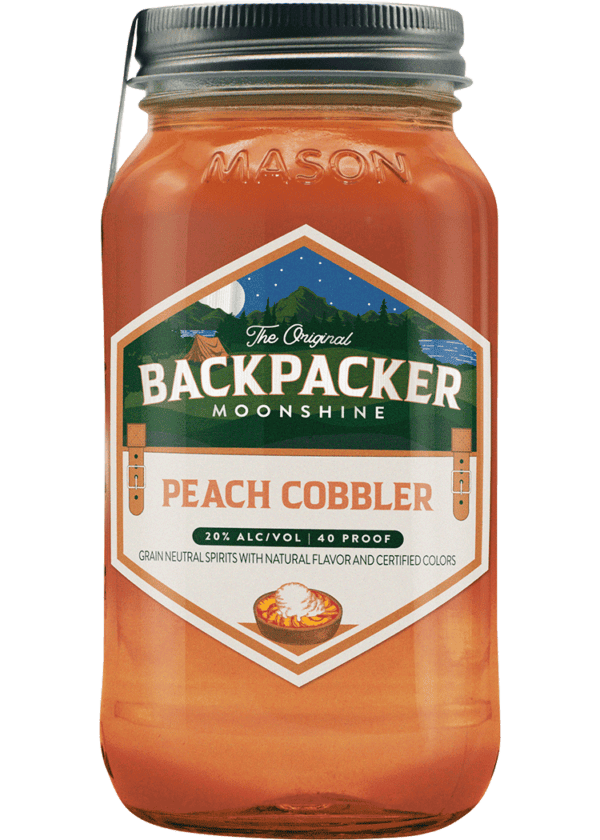 The Original Backpacker Peach Cobbler Moonshine