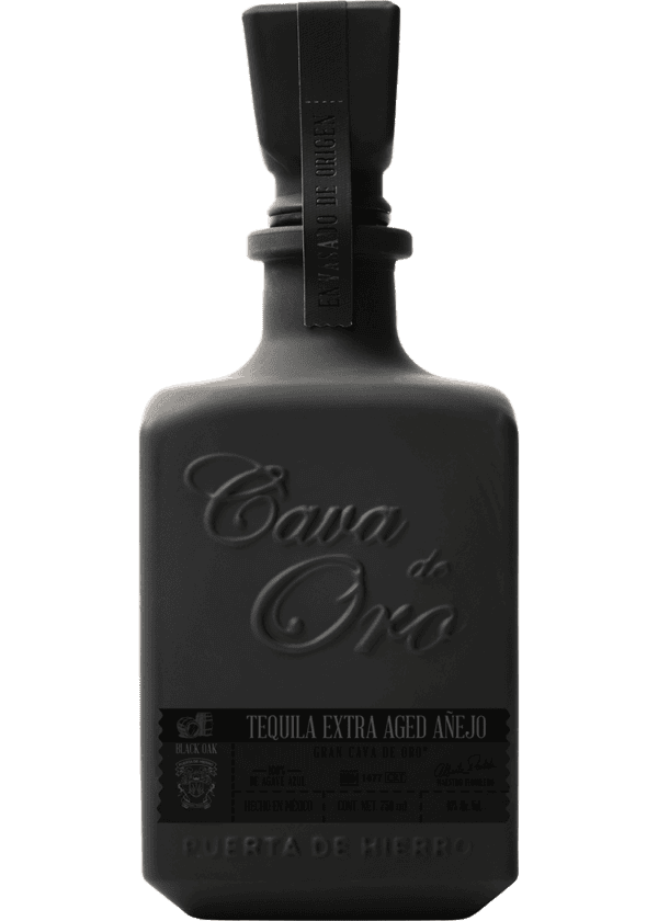 Cava de Oro Extra Aged Anejo Black Tequila