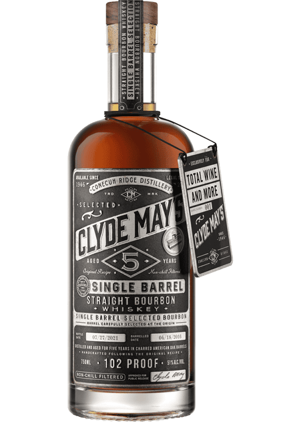 Clyde May's Straight Bourbon 5 Year Barrel Select