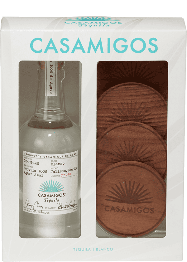 Casamigos Blanco with Coasters Gift