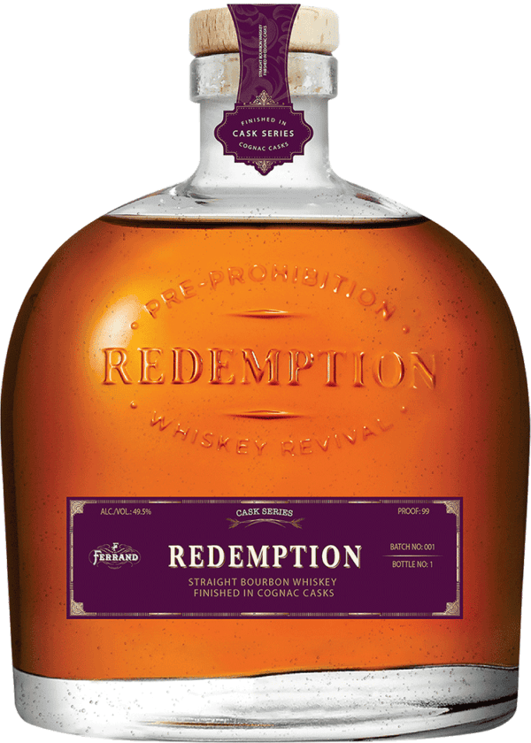 Redemption Cognac Cask Finished Straight Bourbon Whiskey