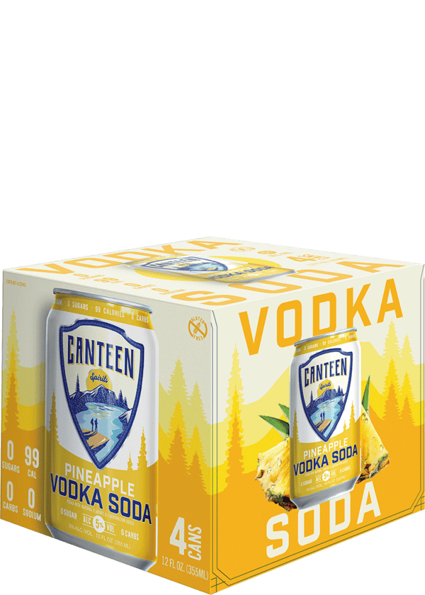 Canteen Pineapple Vodka Soda