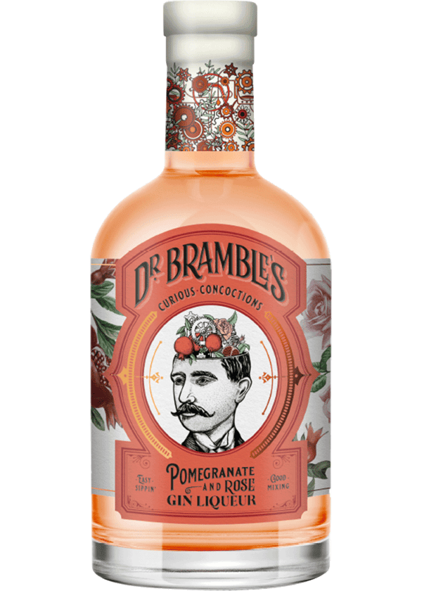 Dr Brambles Pomegranate & Rose Gin Liqueur