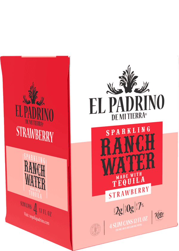 El Padrino Strawberry Ranch Water