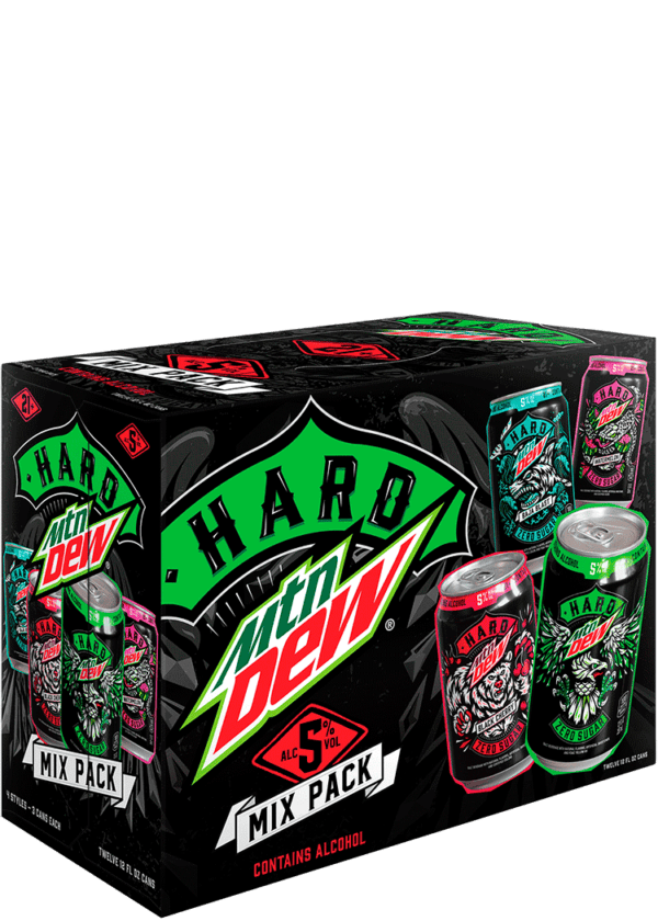Hard Mountain Dew Variety Pack Hard Seltzer