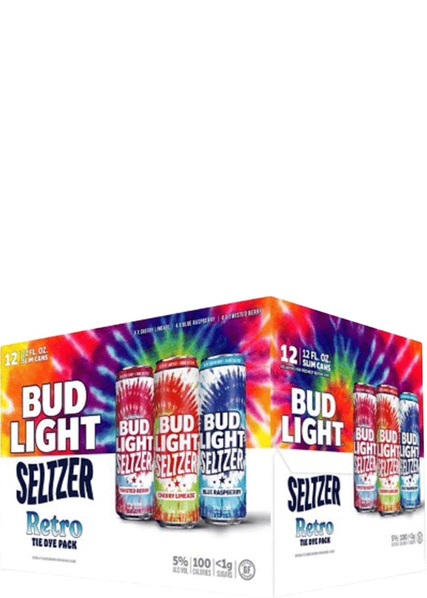 Bud Light Seltzer Retro Tie Dye Pack