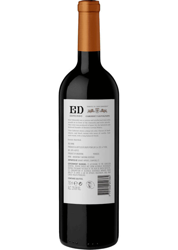 Ed Edmundo Cabernet Sauvignon, 2022 - Image 2