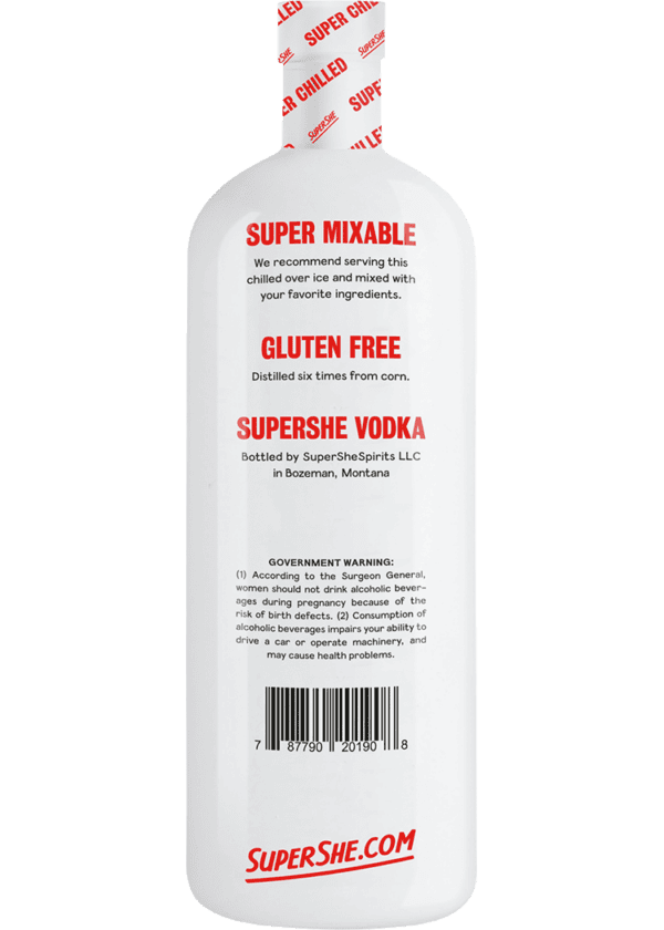 SuperShe Super Chilled Vodka - Image 2