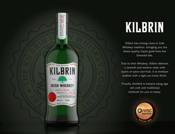 Kilbrin Blended Irish Whiskey - Image 2