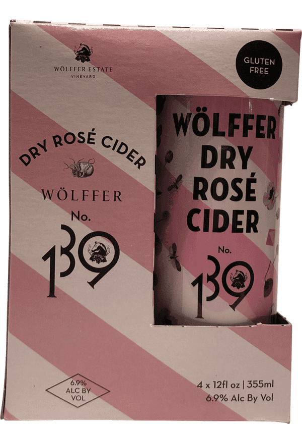 Wolffer No.139 Dry Rose Hard Cider