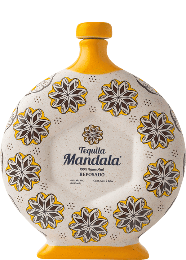 Mandala Reposado Tequila Ceramic Bottle