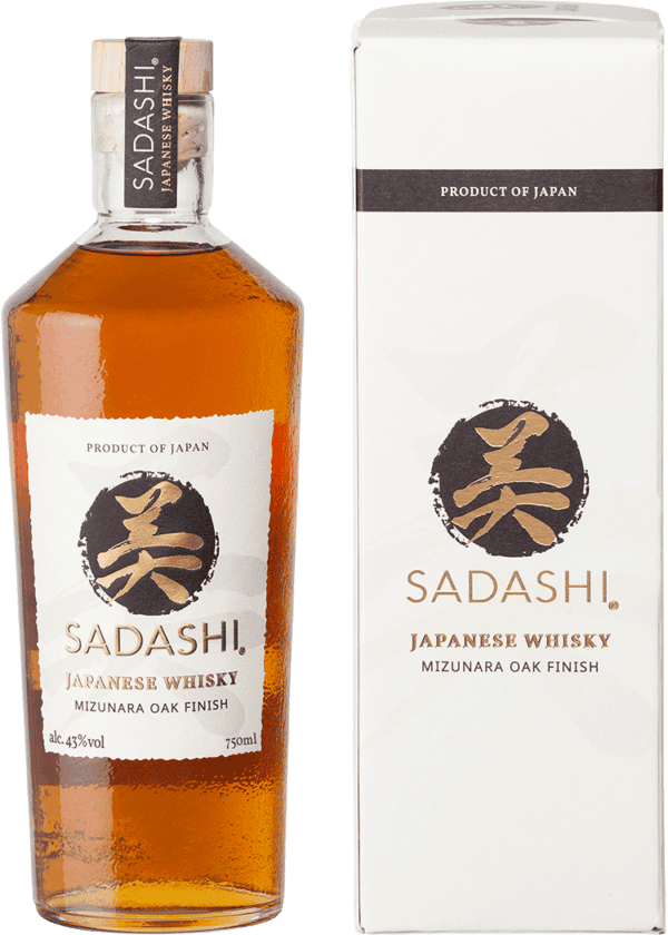 Sadashi Mizunara Oak Cask Finish Japanese Whisky