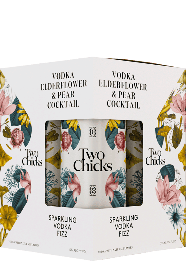 Two Chicks Sparkling Vodka Fizz