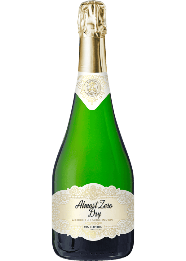Almost Zero Sparkling Non-Alcoholic Dry Wine