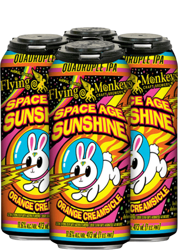Flying Monkeys Space Age Sunshine Quadruple Ipa
