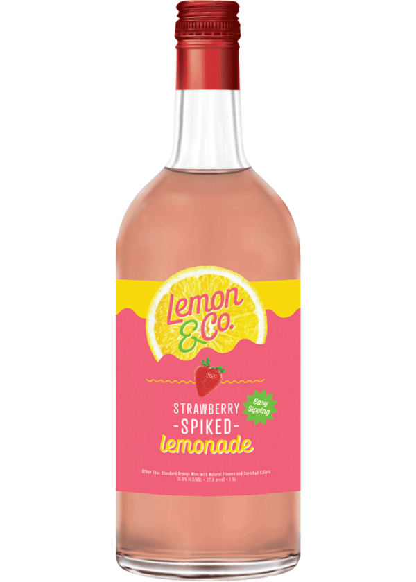 Lemon & Co Strawberry Spiked Lemonade