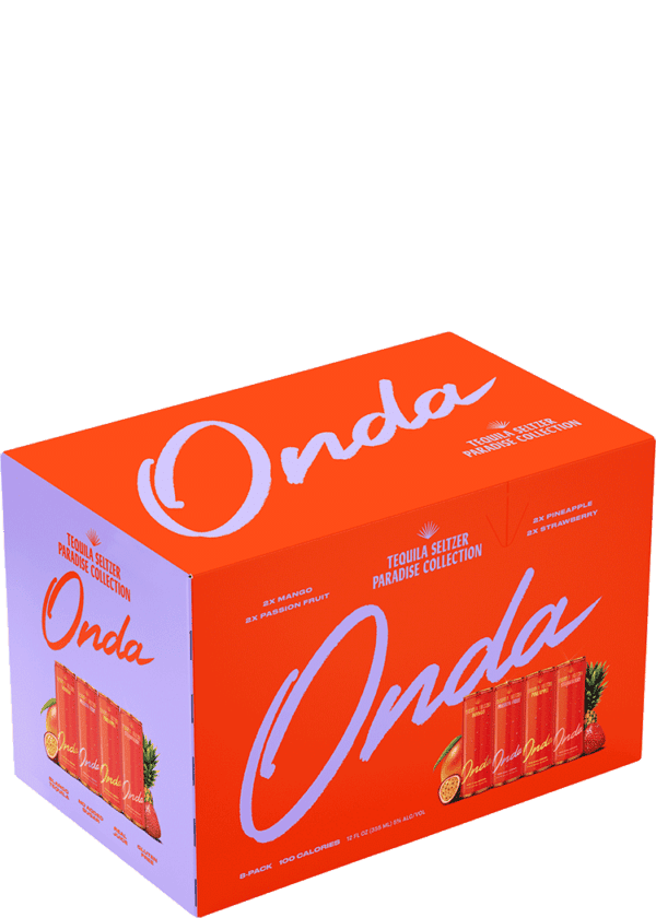 Onda Tequila Seltzer Paradise Collection Variety 8 Pack