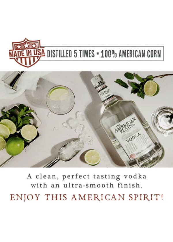 The American Plains Vodka - Image 3