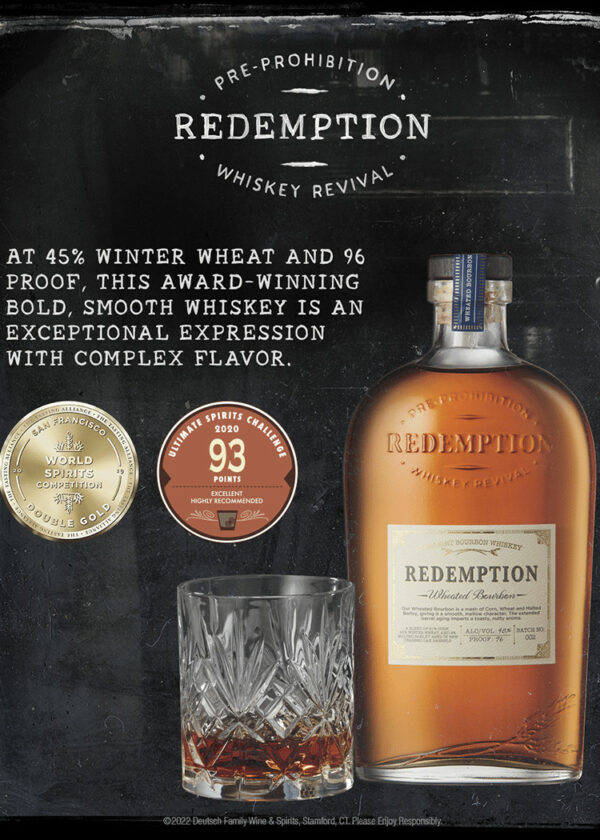 Redemption Wheated Bourbon - Image 3