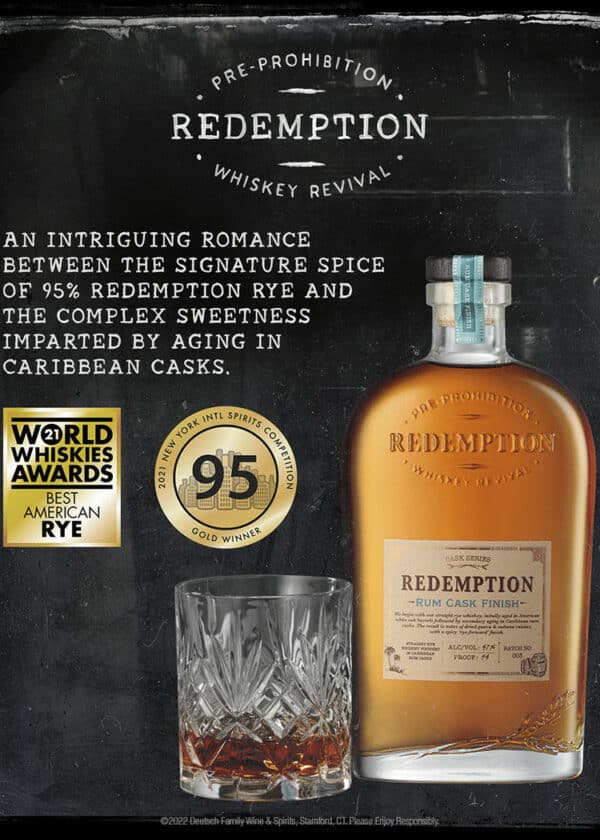 Redemption Rye Rum Cask Finish - Image 3