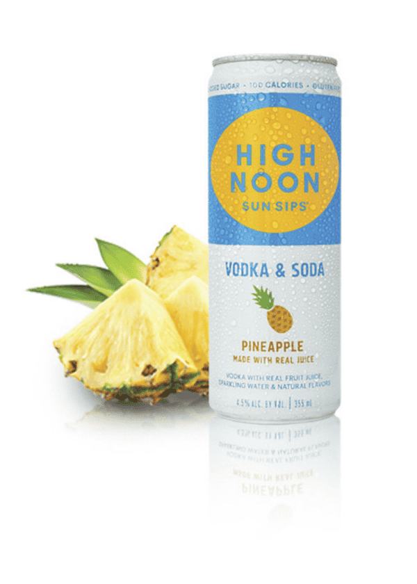 High Noon Hard Seltzer Vodka Pineapple - Image 2