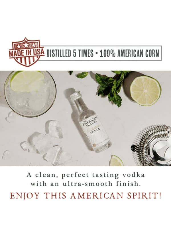 The American Plains Vodka - Image 3