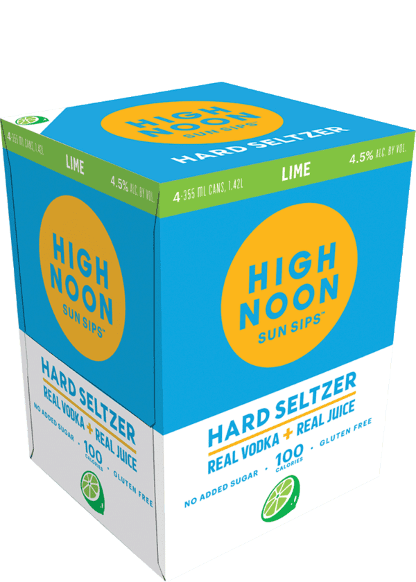 High Noon Hard Seltzer Vodka Lime