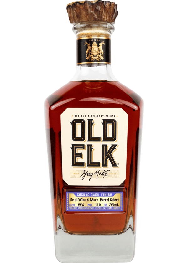 Old Elk Straight Bourbon Whiskey Cognac Cask Finish Barrel Select