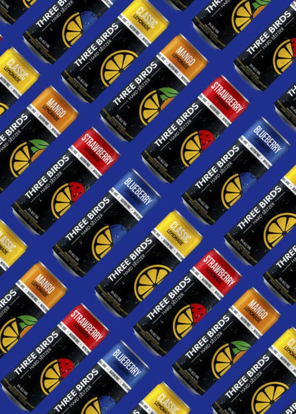 Three Birds Hard Seltzer Lemonade Variety - Image 3