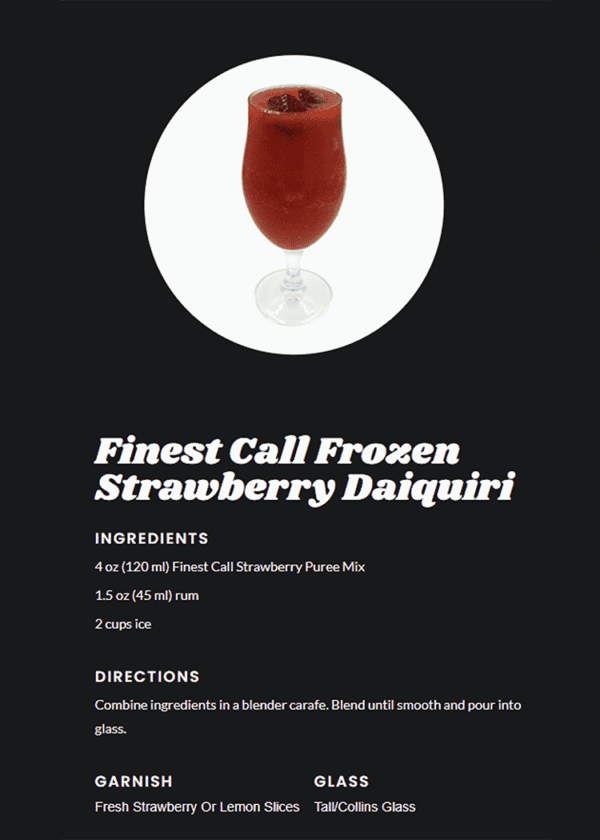 Finest Call Strawberry Puree - Image 4