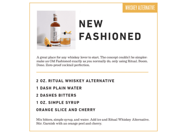 Ritual Zero Proof Non-Alcoholic Whiskey - Image 4