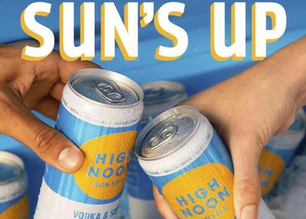 High Noon Hard Seltzer Vodka Black Cherry - Image 4