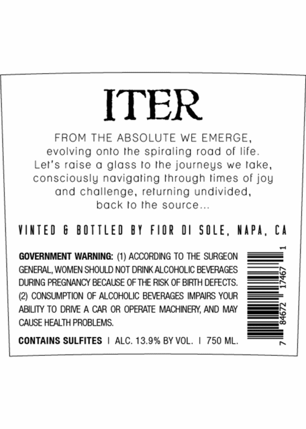 Iter Cabernet Napa, 2020 - Image 2