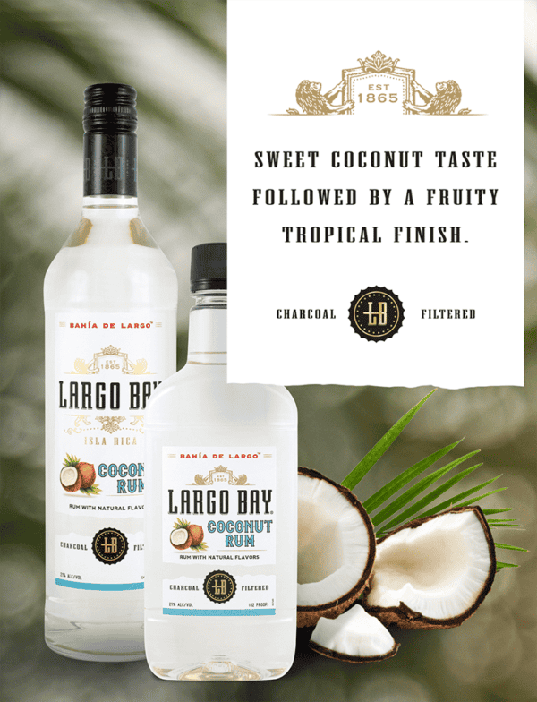 Largo Bay Rum Coconut Plastic - Image 3