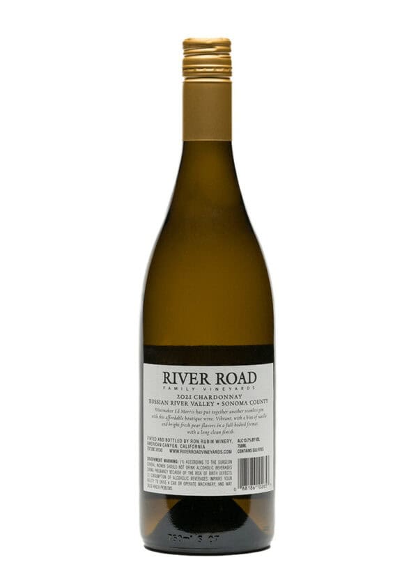 River Road Chardonnay Russian River Valley Reserve, 2022 - Image 2