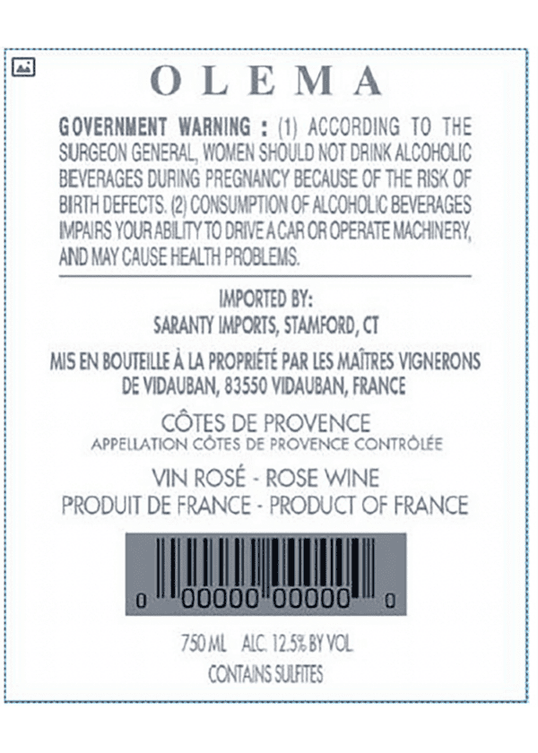 Olema Rose Cotes De Provence, 2022 - Image 2