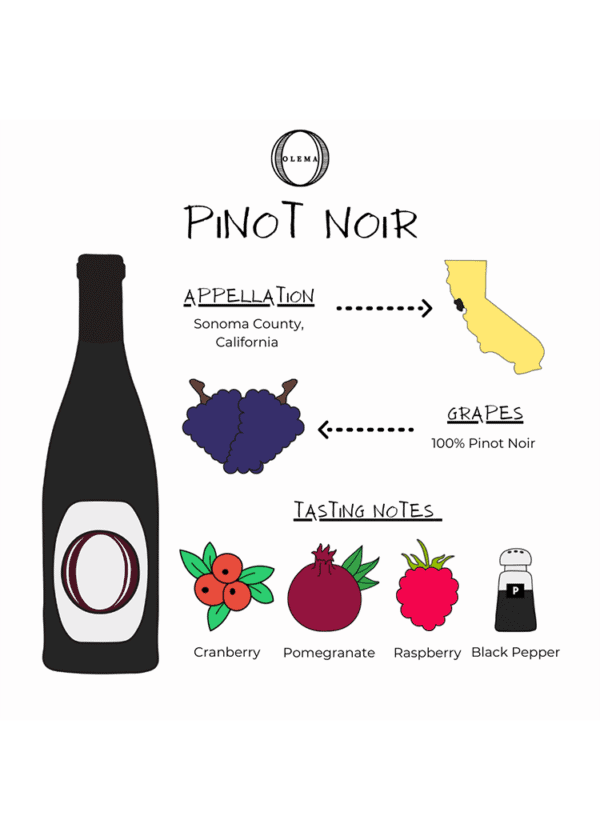 Olema Pinot Noir Sonoma County, 2021 - Image 4
