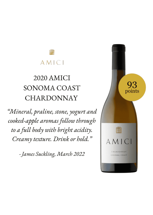Amici Chardonnay Sonoma Coast, 2022 - Image 4