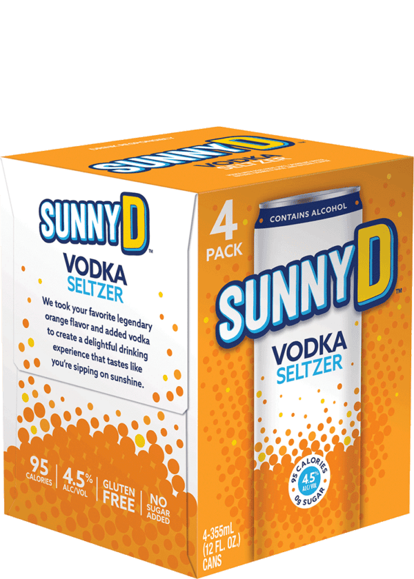 SunnyD Vodka Seltzer - Hard Seltzer