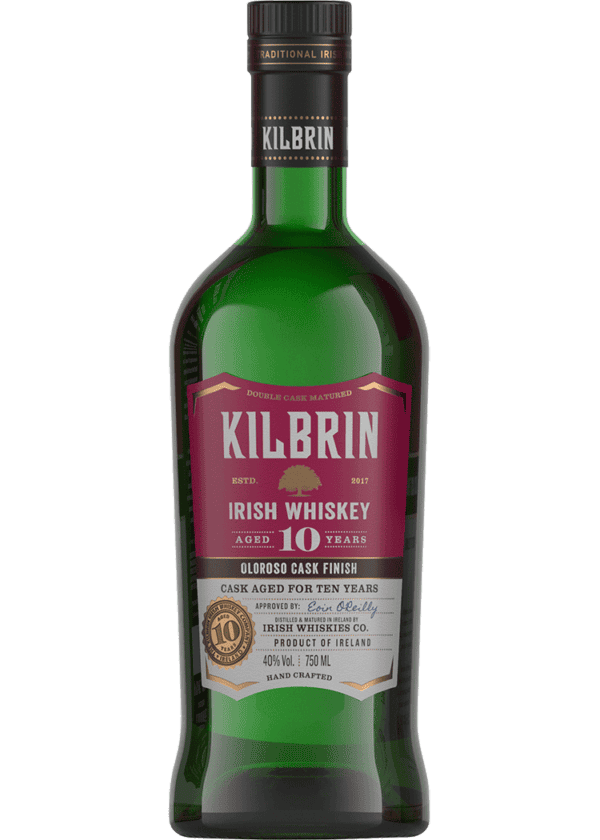Kilbrin 10Yr Oloroso Cask Irish Whiskey