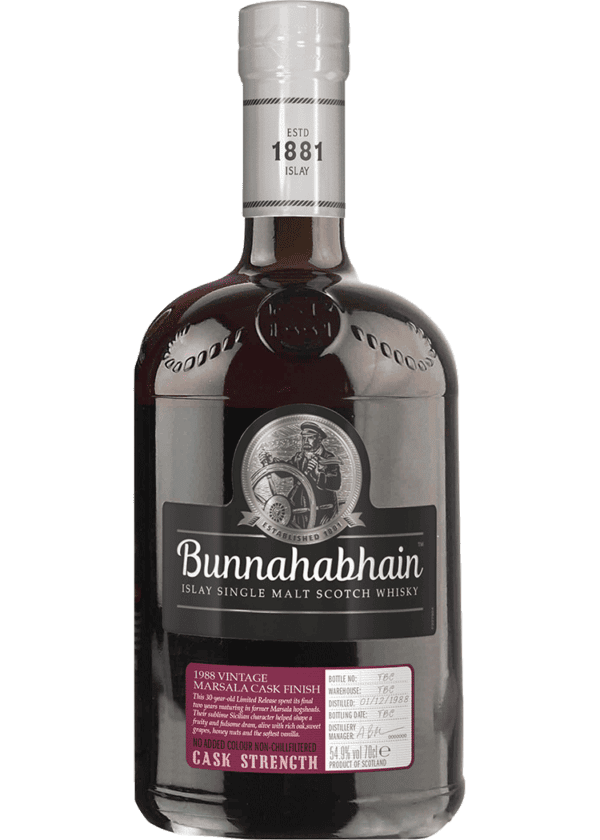 Bunnahabhain 1988 Marsala Cask