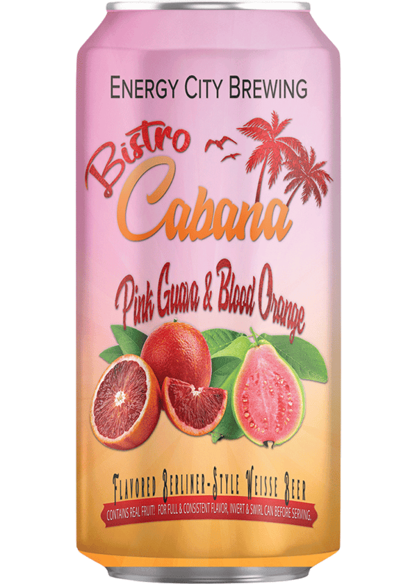 Energy City Bistro Cabana Pink Guava & Blood Orange