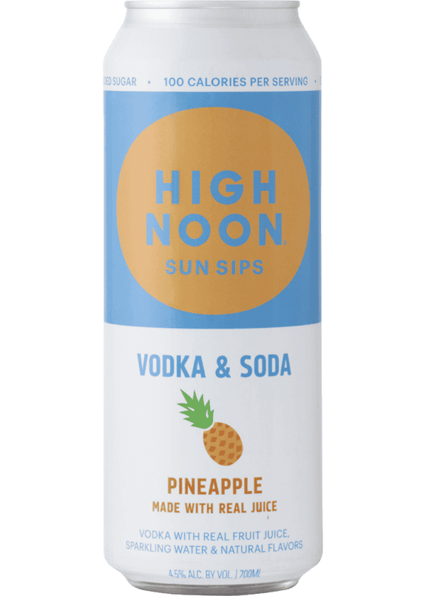 High Noon Hard Seltzer Vodka Pineap