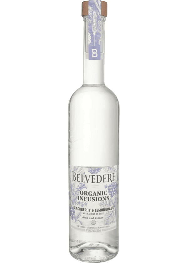 Belvedere Organic Infusions Blackberry & Lemongrass Vodka