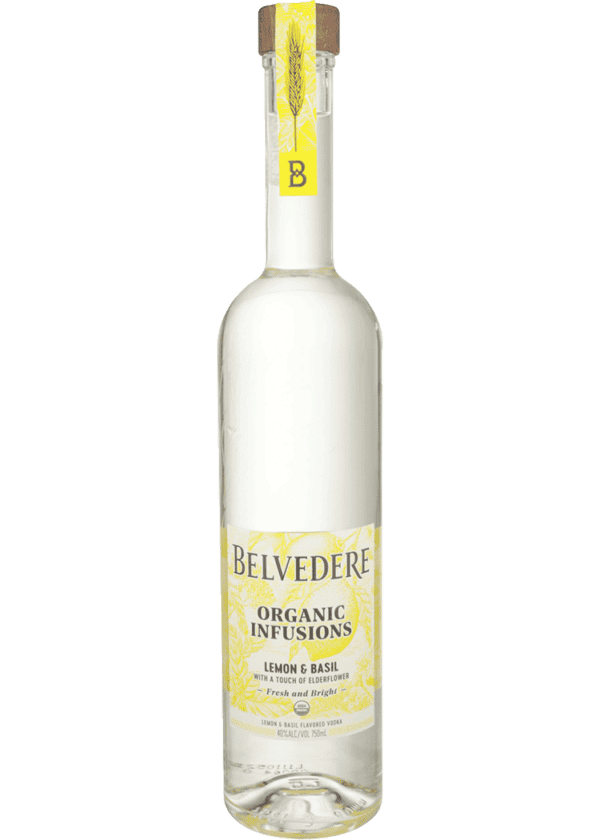 Belvedere Organic Infusions Lemon & Basil Vodka