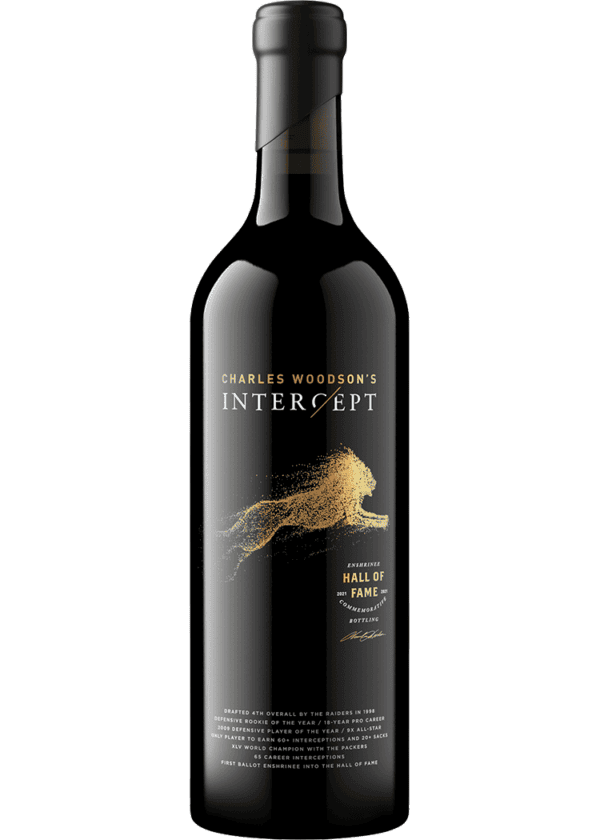 Intercept by Charles Woodson Cabernet Sauvignon Hall of Fame