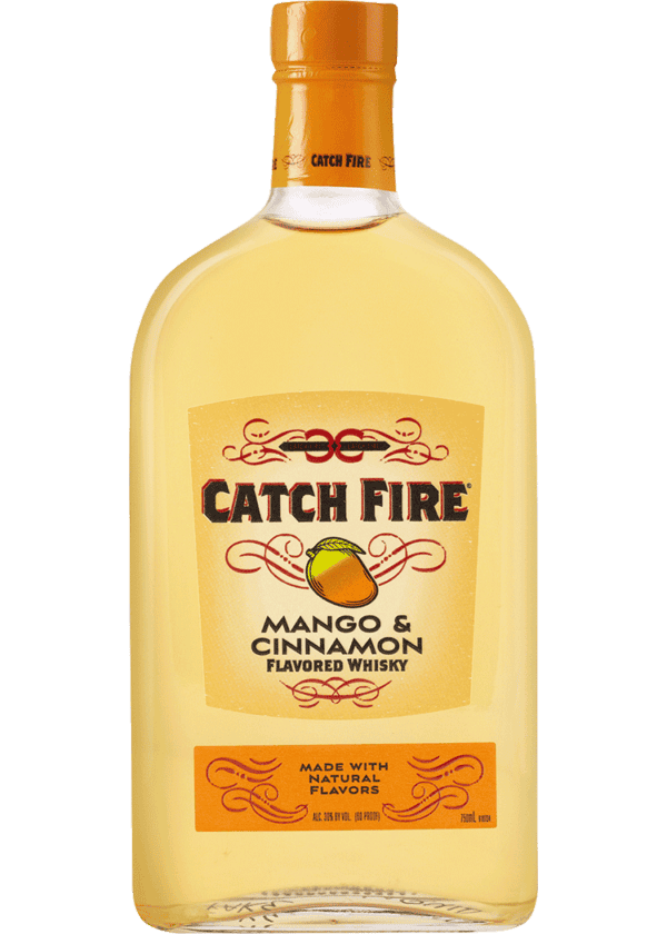 Catch Fire Mango Cinnamon Whiskey