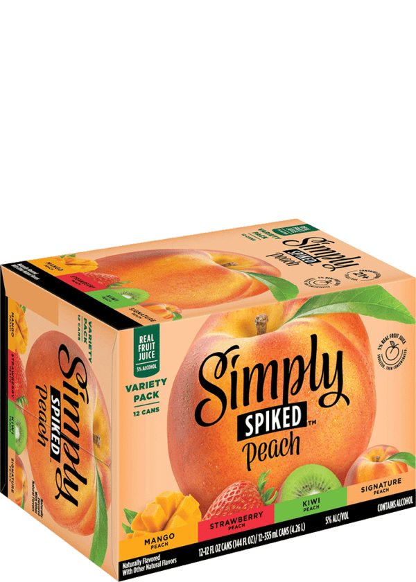 Simply Spiked Peach Variety Pack